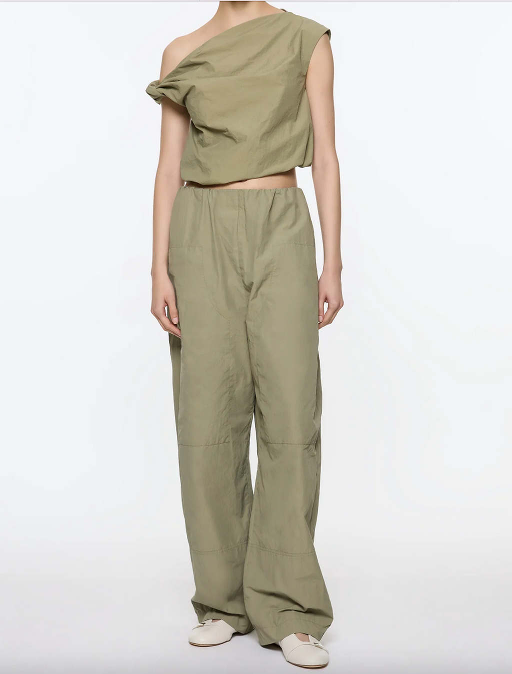 Cocoon Track Pant - Clay