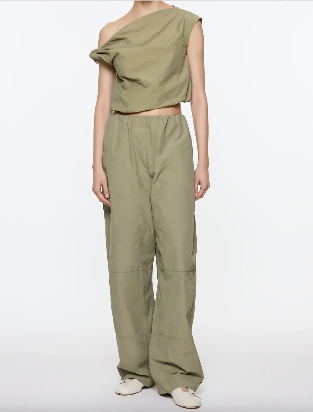 Cocoon Track Pant - Clay