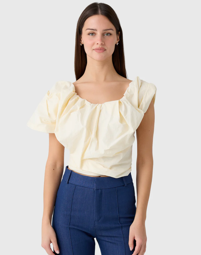 Rio Bodice Top - Bone