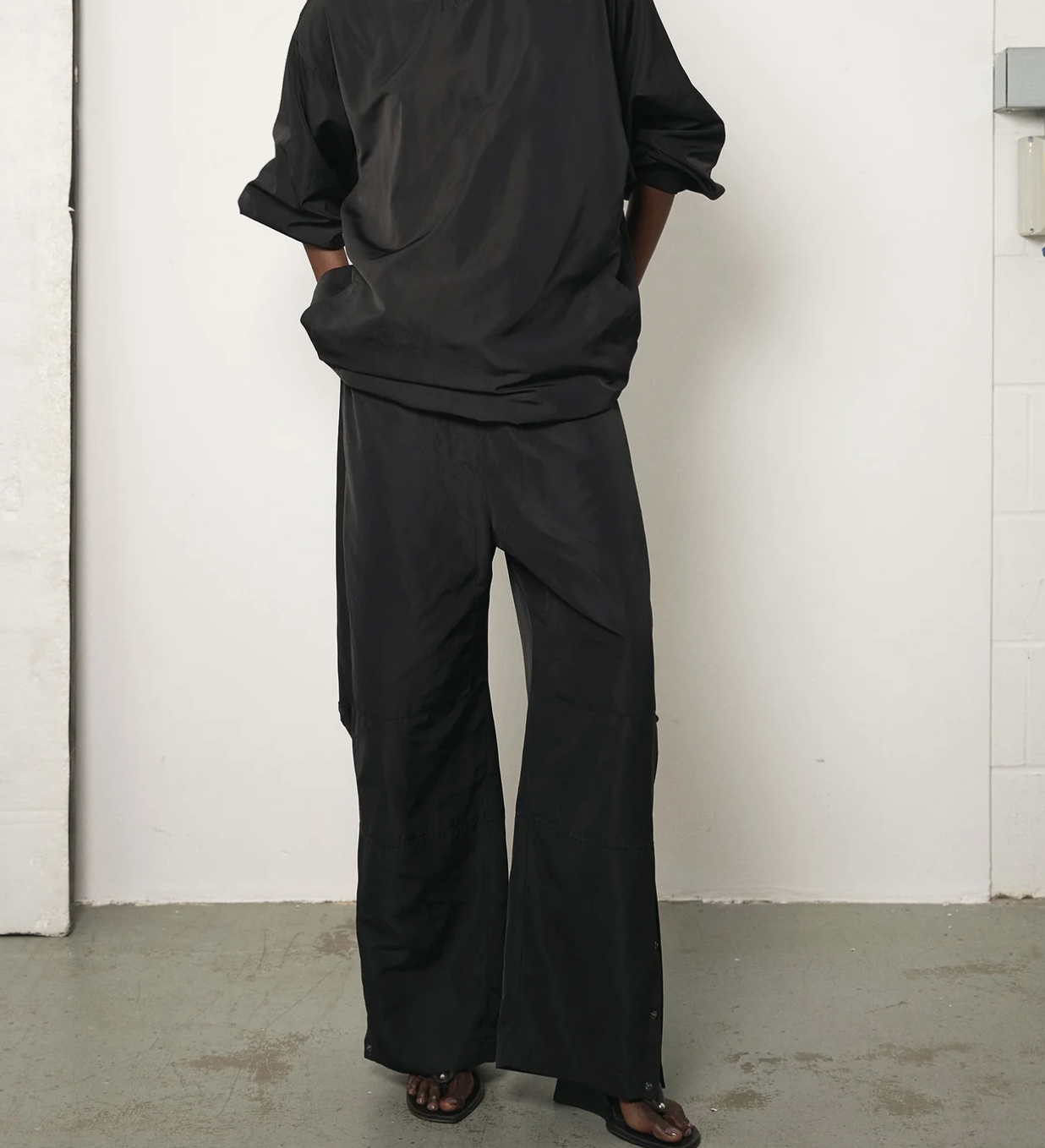 Elemental Parachute Pants in Black