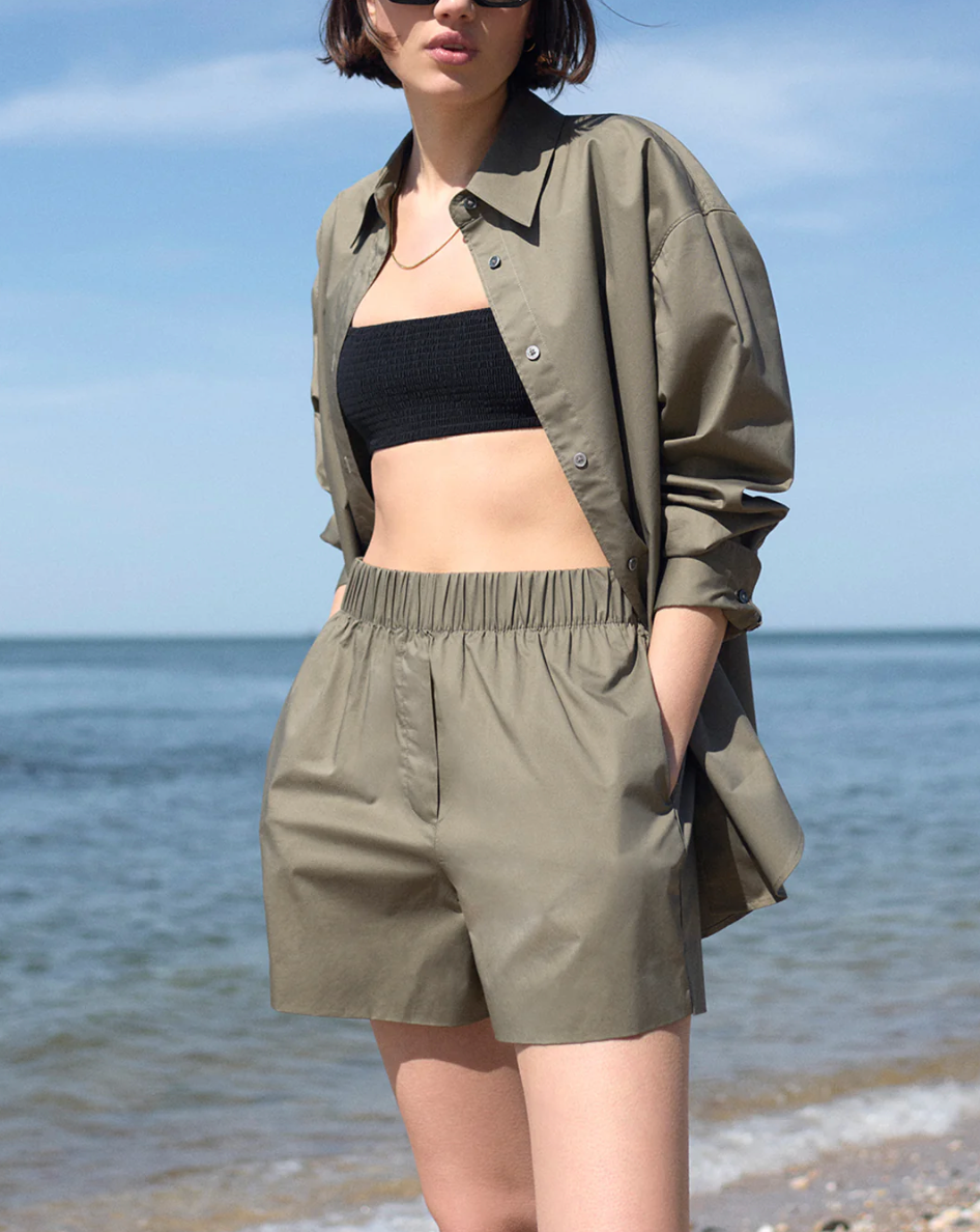 The Everything Short in Olive