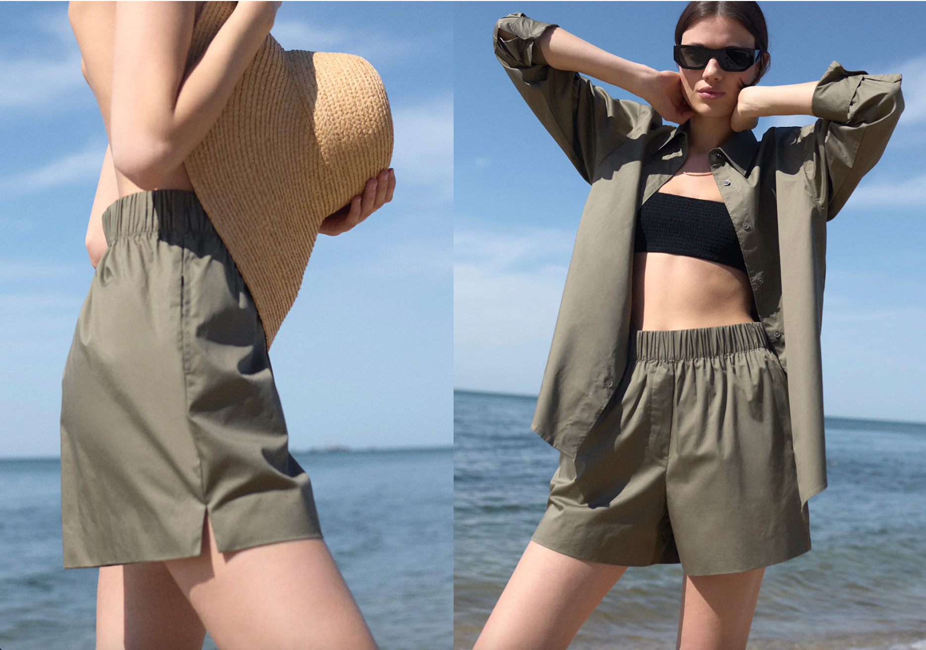 The Everything Short in Olive