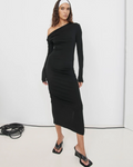 Manahou Dress in Black