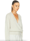 KODA WRAP SWEATER | BLIZZARD