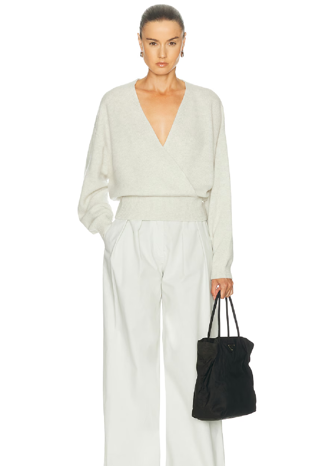 KODA WRAP SWEATER | BLIZZARD