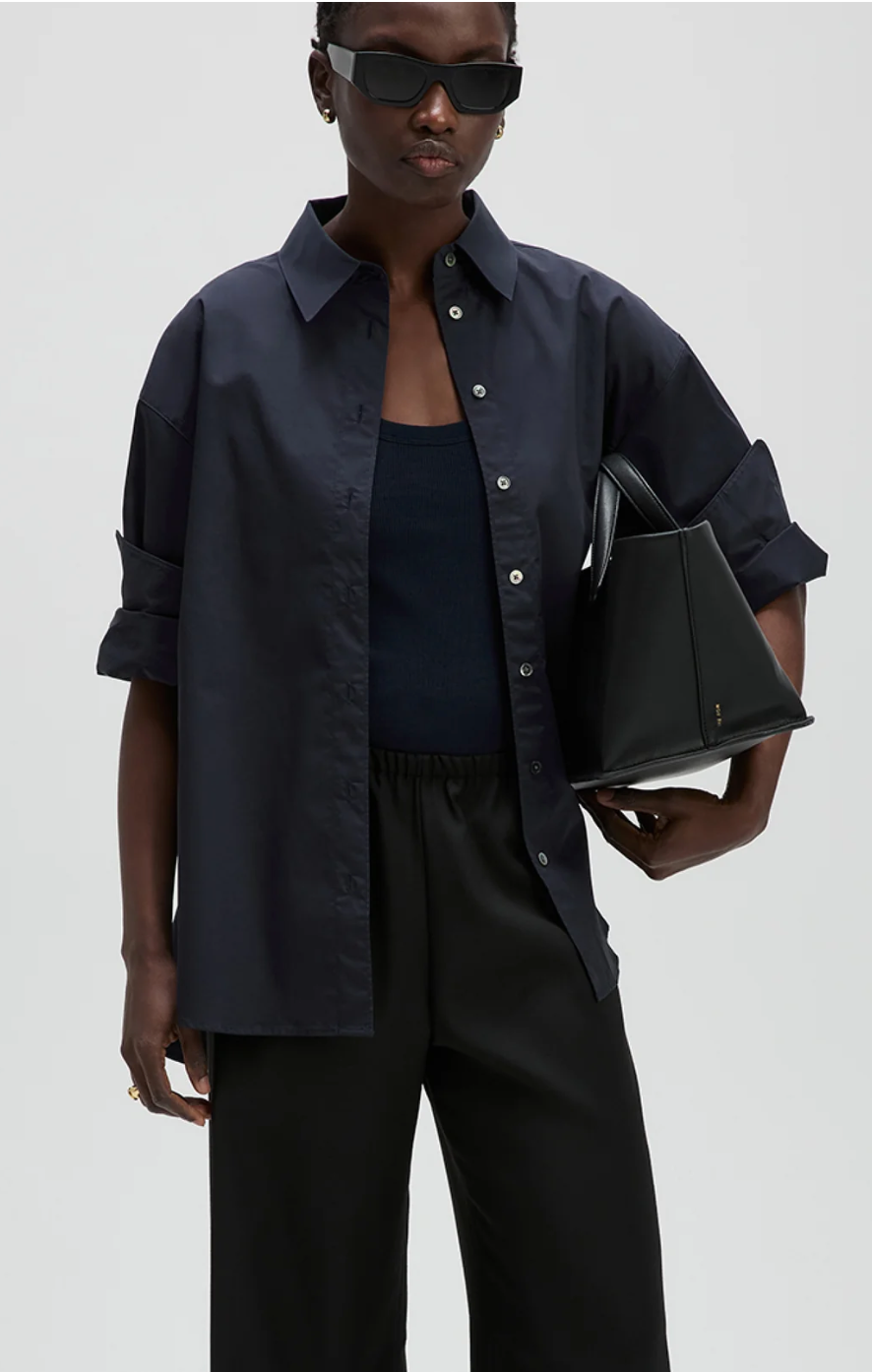 The Everything Shirt in Navy
