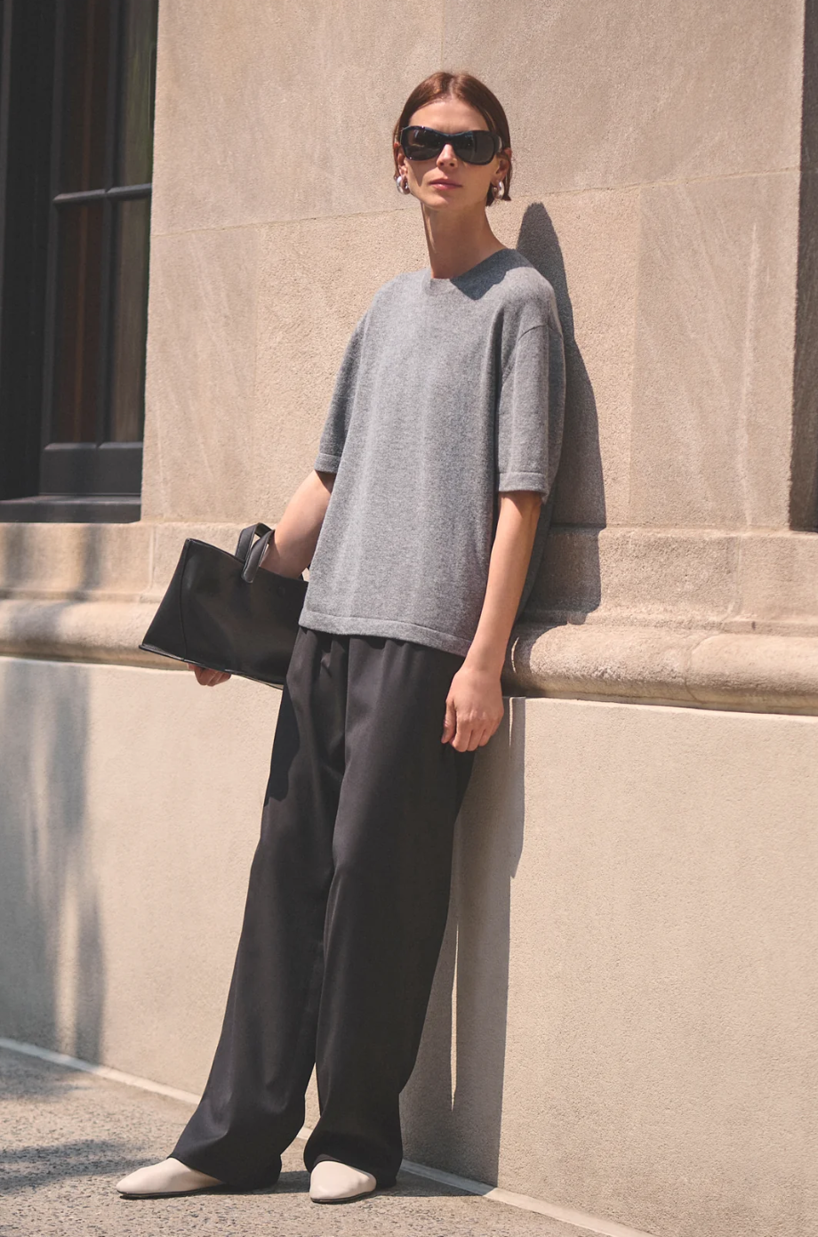 The Everything Pant in Charcoal
