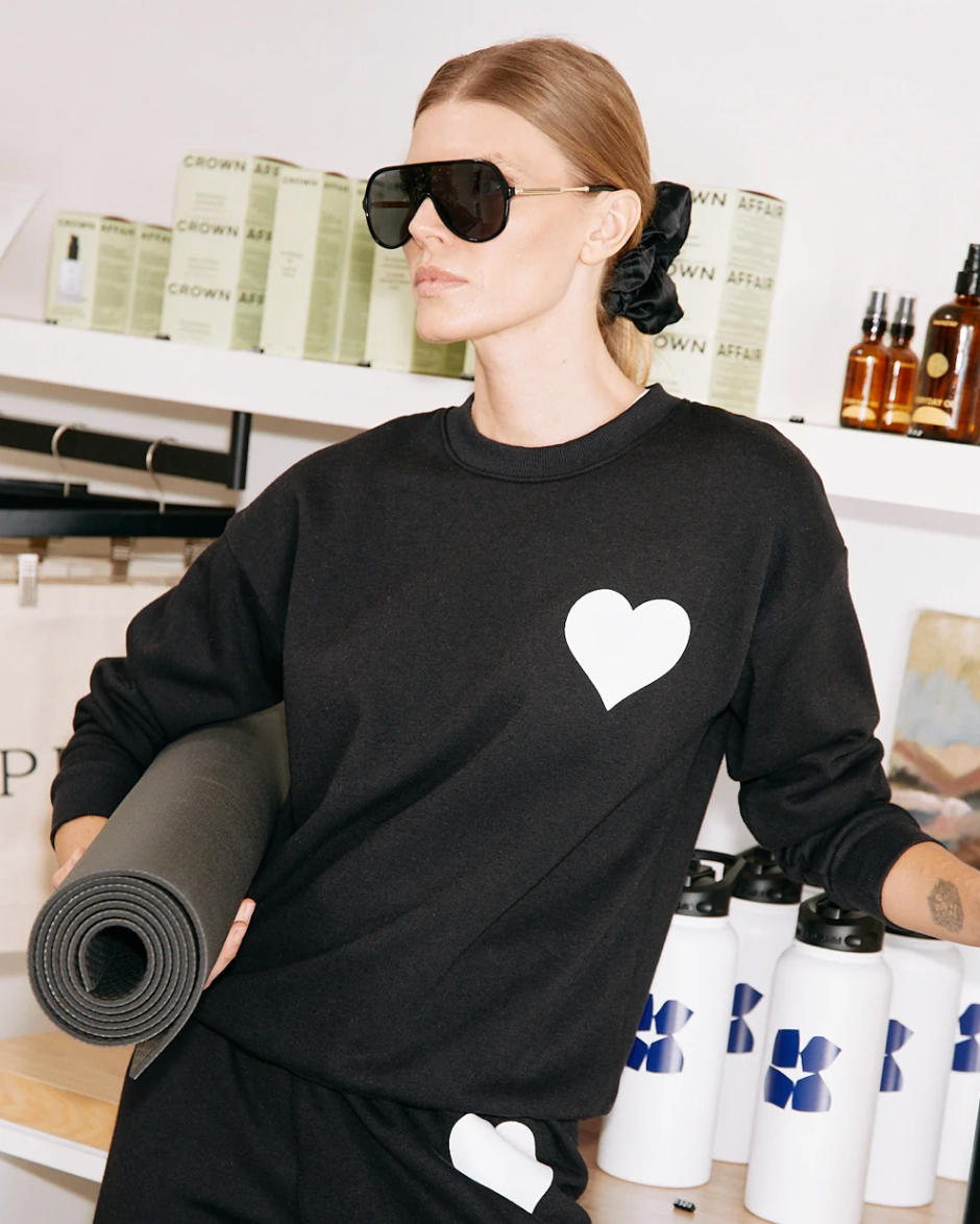 Black Heart Sweatshirt