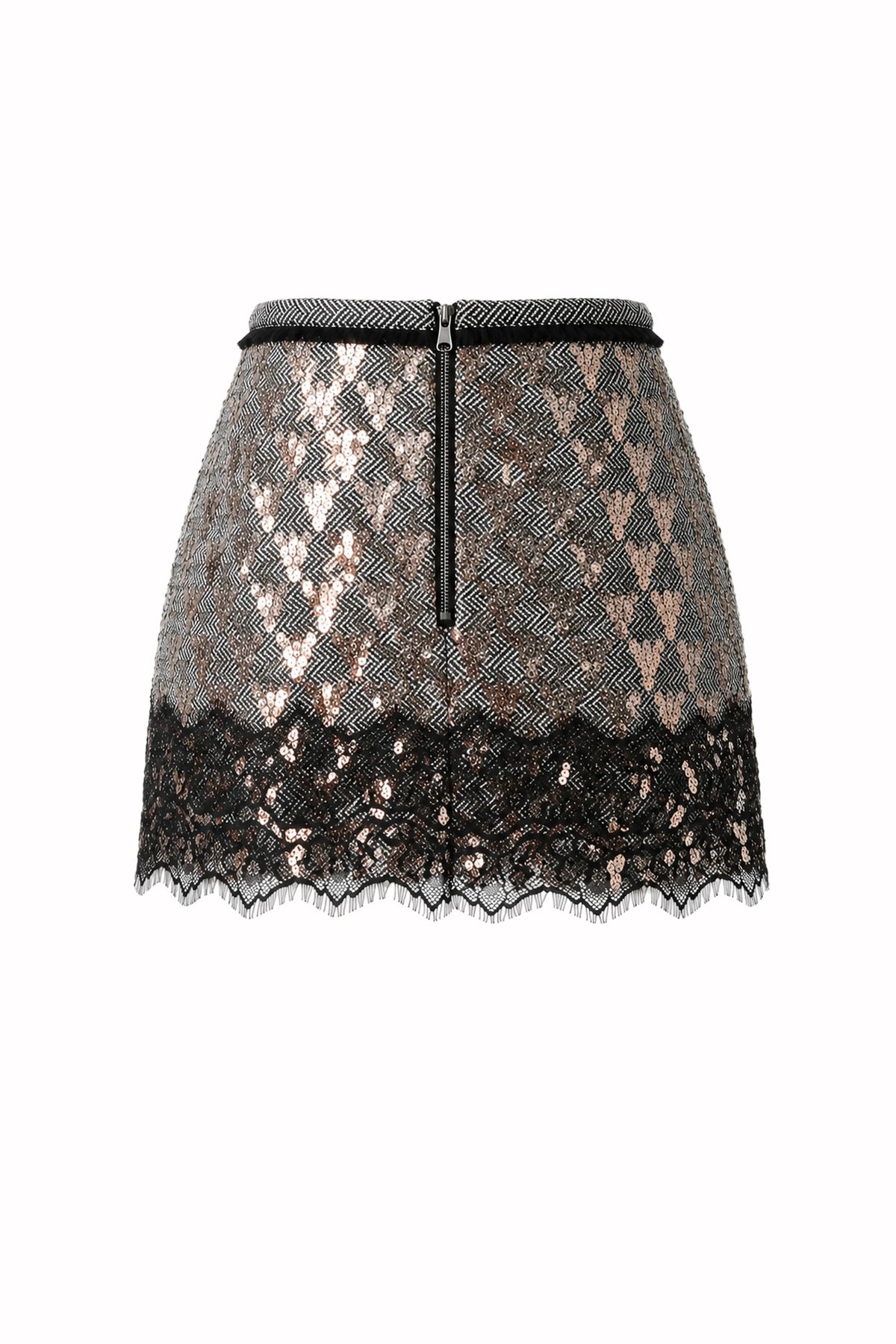 Pyramid Skirt in Graphite