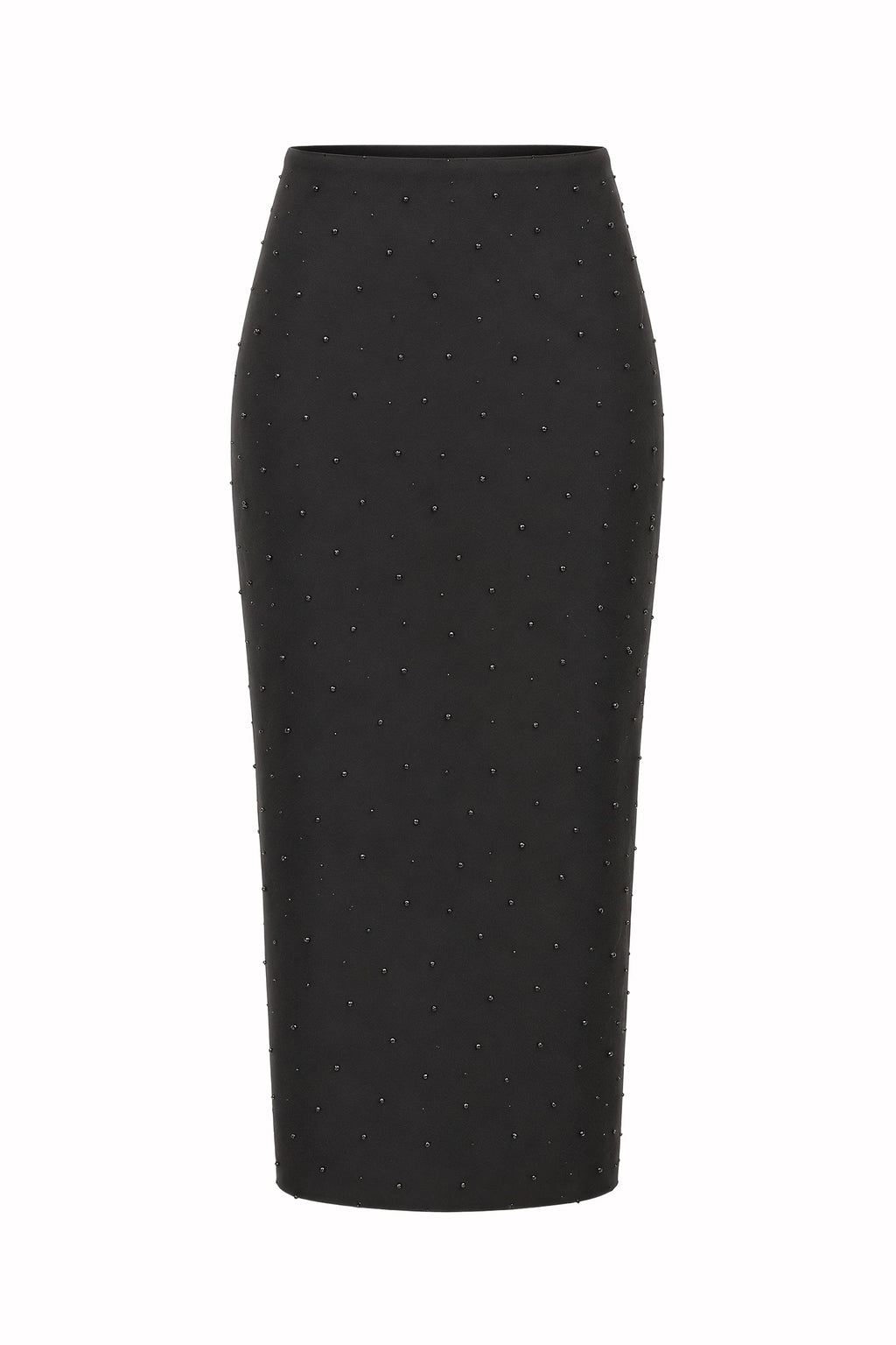 Jet Set Liza Skirt in noir noir