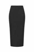 Jet Set Liza Skirt in noir noir