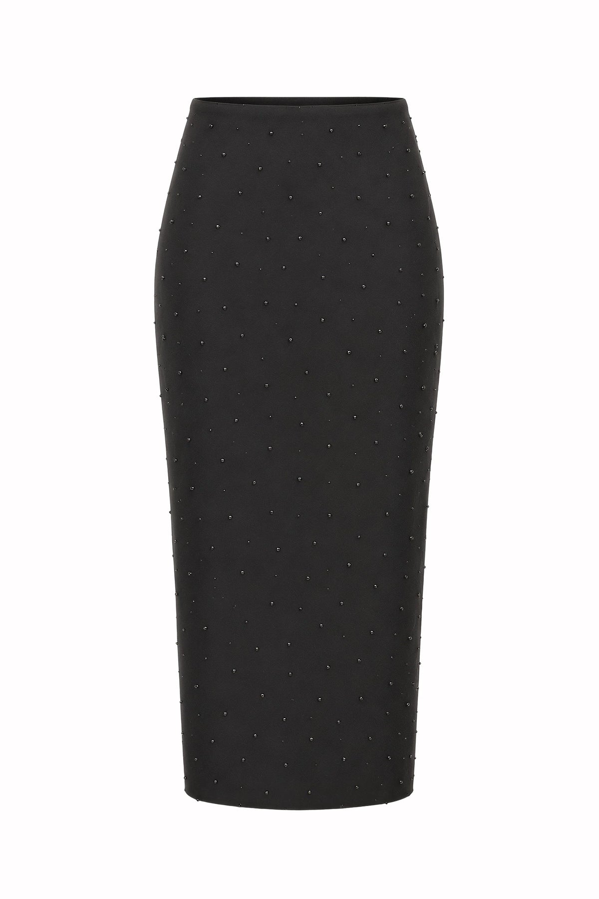 Jet Set Liza Skirt in noir noir
