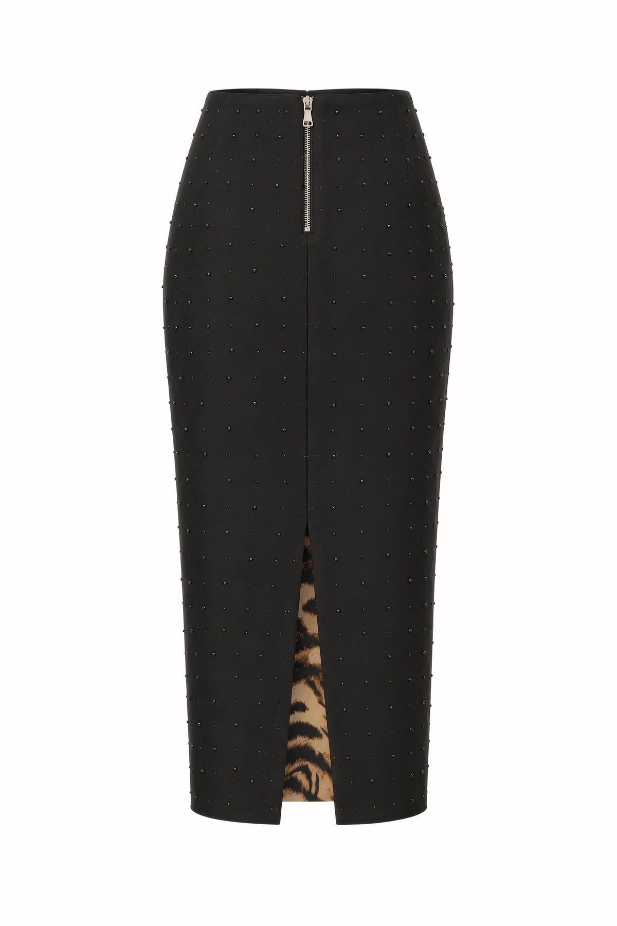 Jet Set Liza Skirt in noir noir