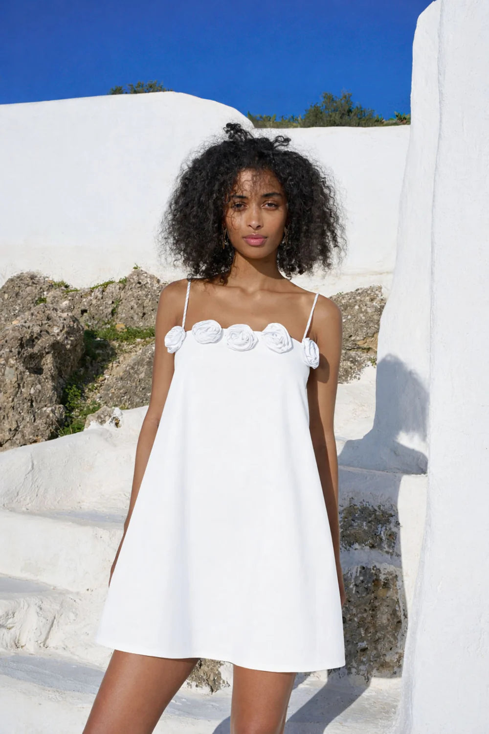 Vera Mini Dress - white