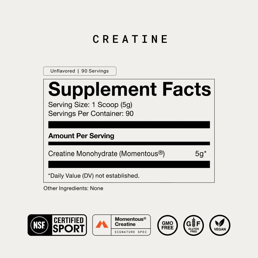 Creatine Powder - Momentous