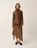 Eleanor Skirt in brown