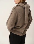 VOLMER BACK KNIT in brown
