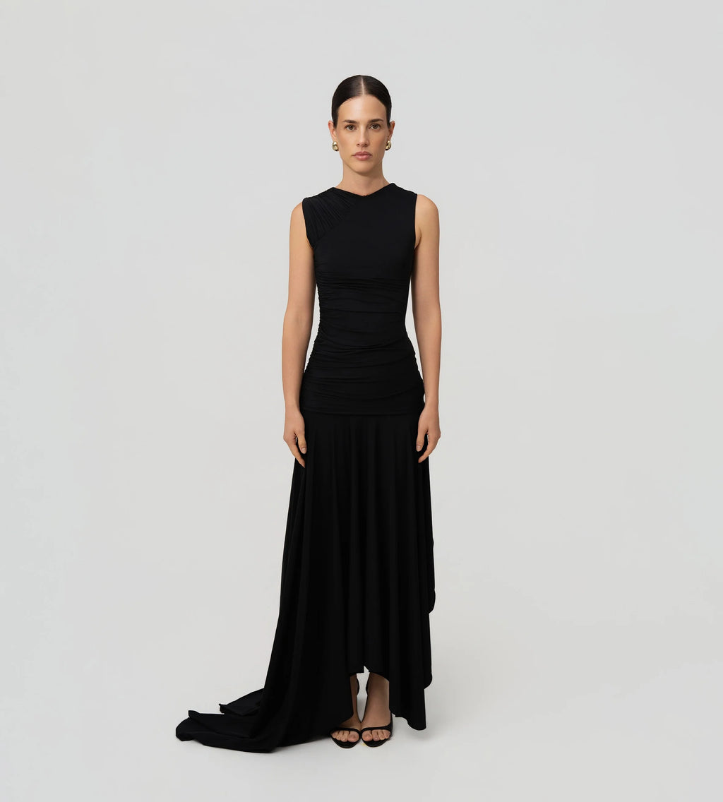 Telón Dress in black