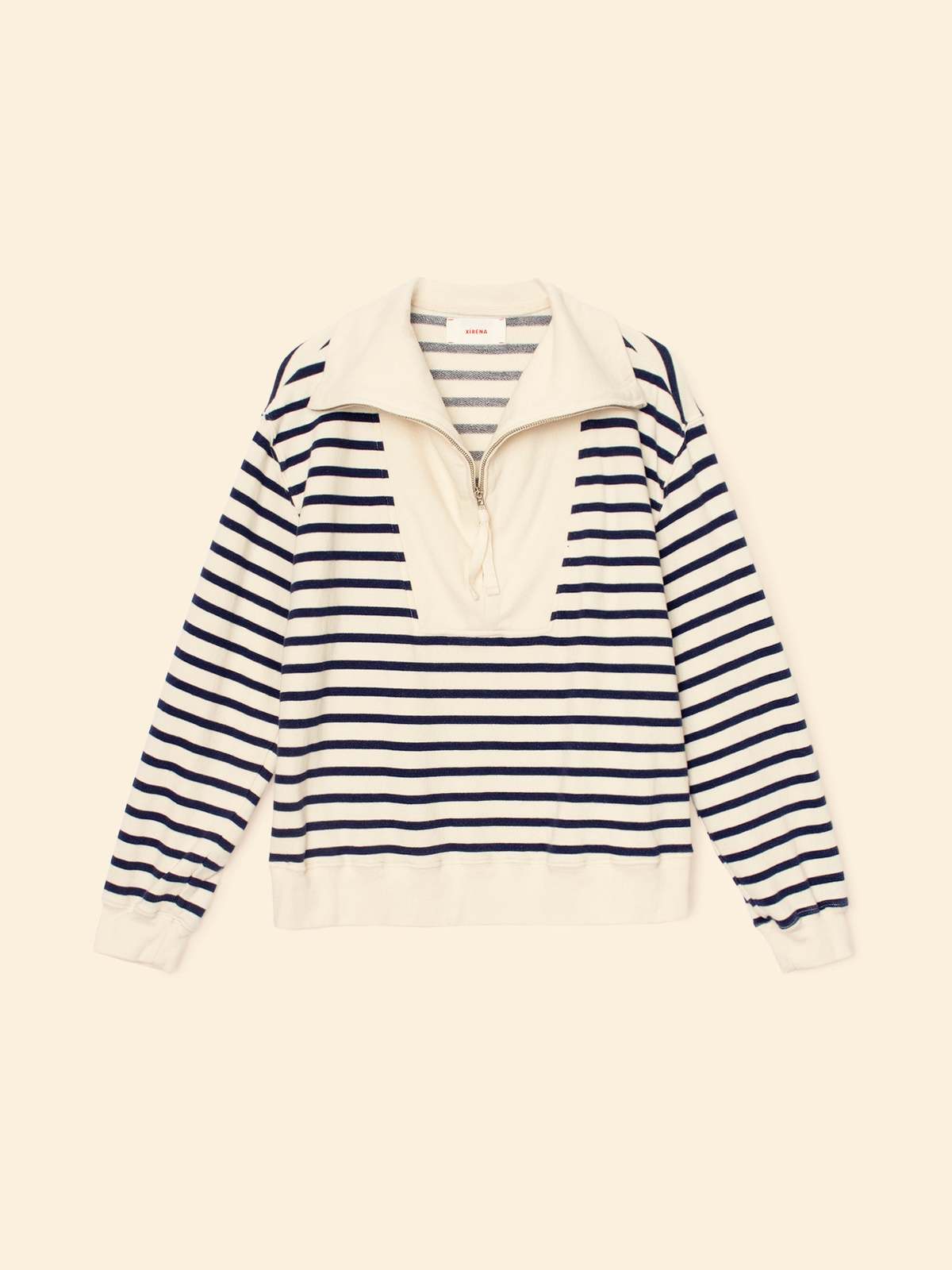 Kat Sweatshirt - Natural Stripe