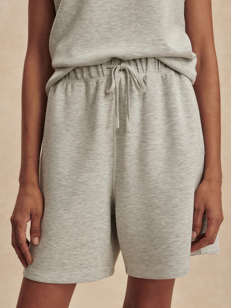 Rumor Long Short 6.5 - light grey marl