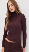 Carlyle Turtleneck in Corinth