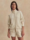 Tyde Zip-Through Sweatshirt - pristine