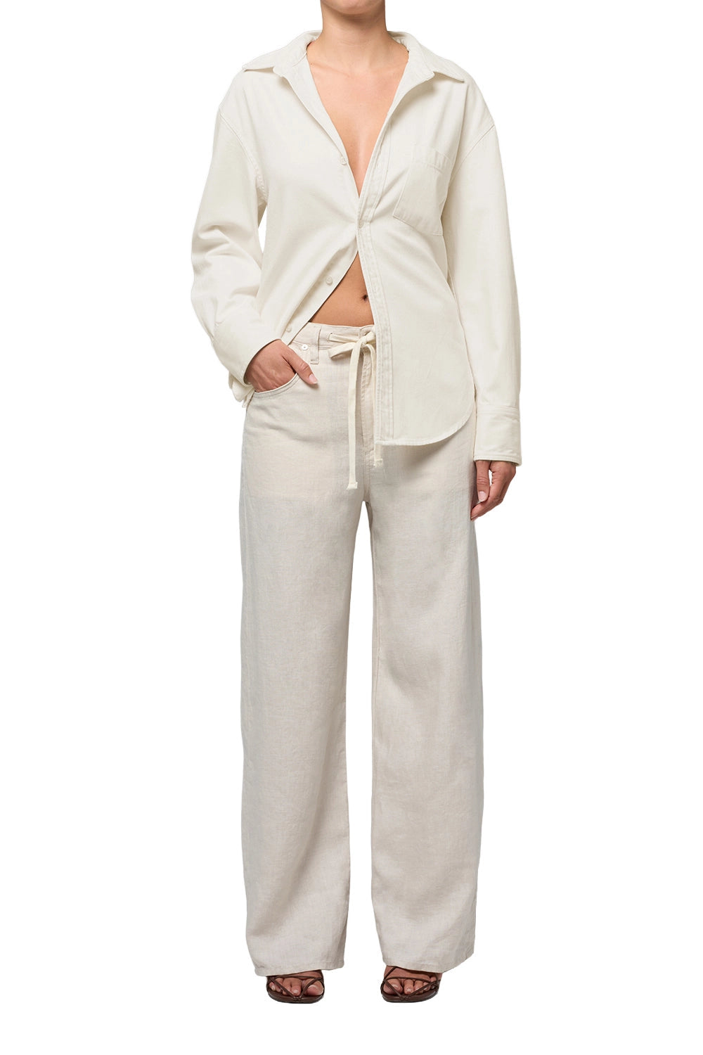 Brynn Drawstring Trouser - Palestone