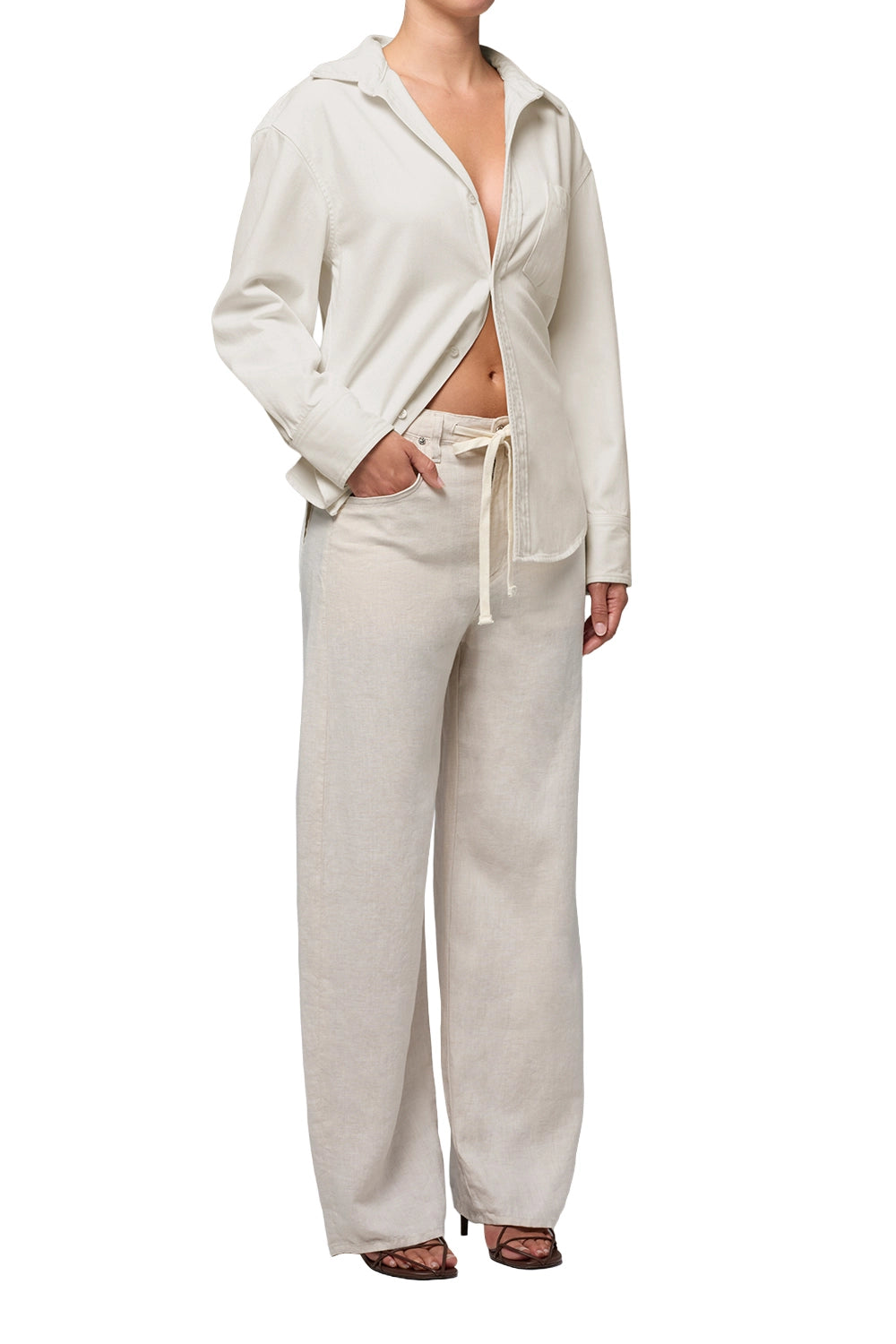 Brynn Drawstring Trouser - Palestone