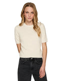 Cropped Short Sleeve Crew