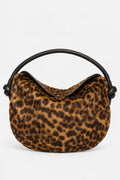 Elis Mini Crescent Bag - Leopard