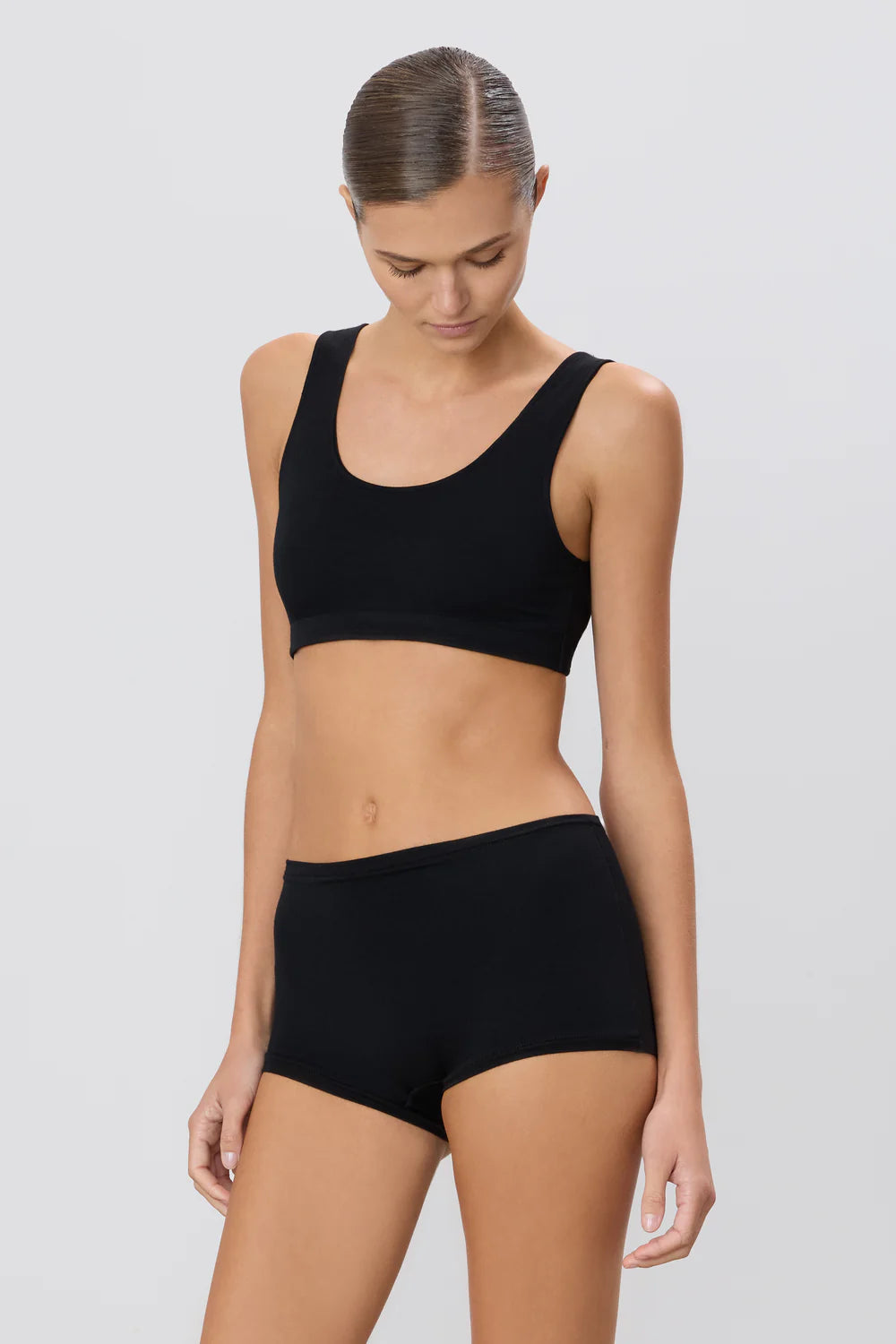 High Waisted Boy Shorts