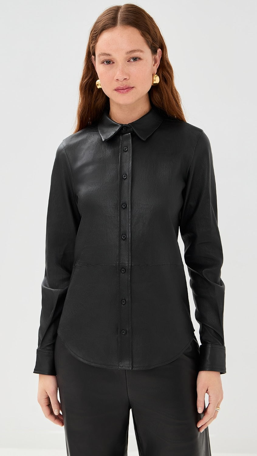 Fonda Button Up Top