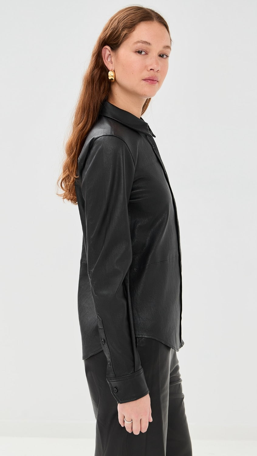 Fonda Button Up Top