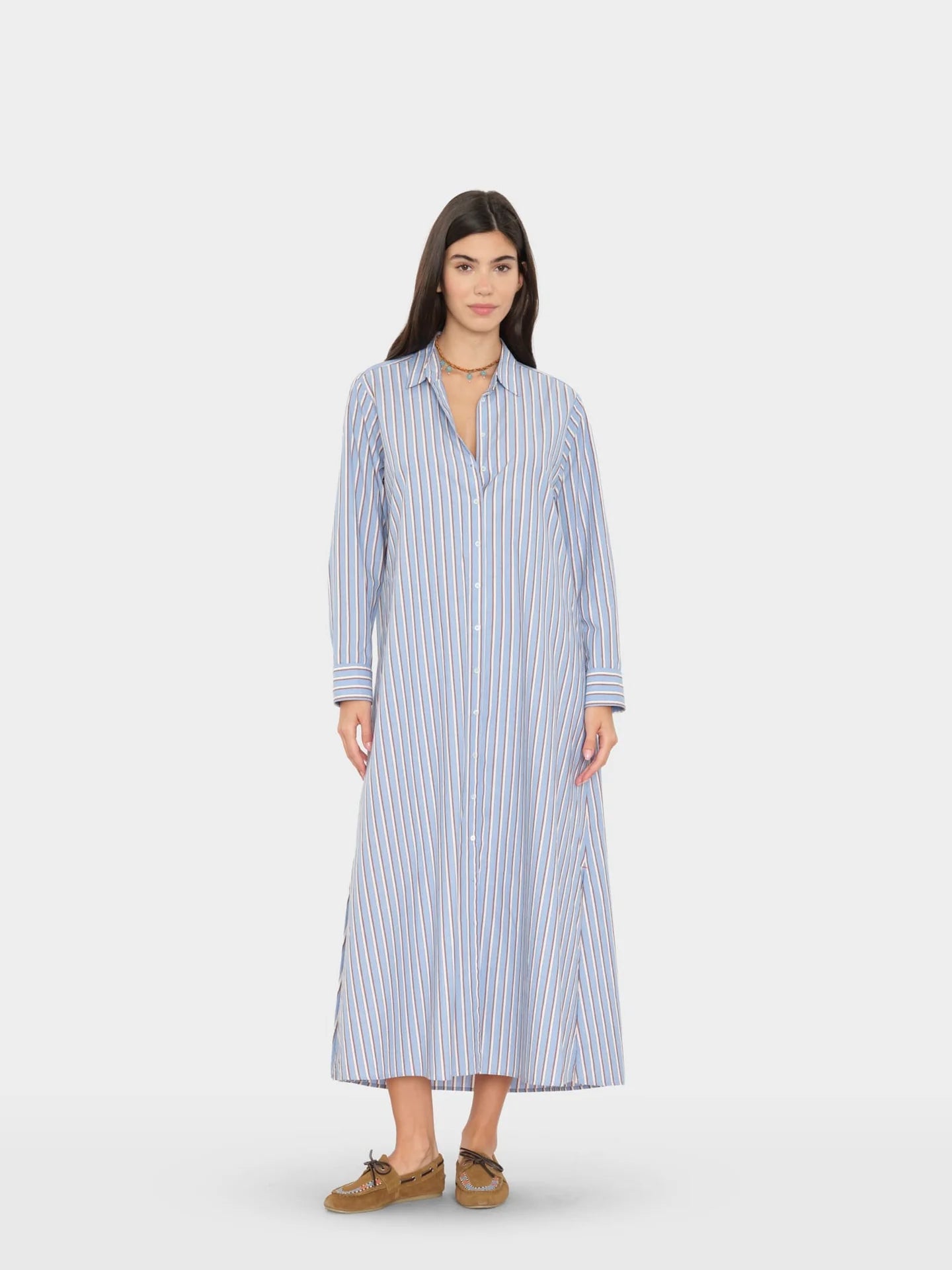Boden Dress - Blue Cedar