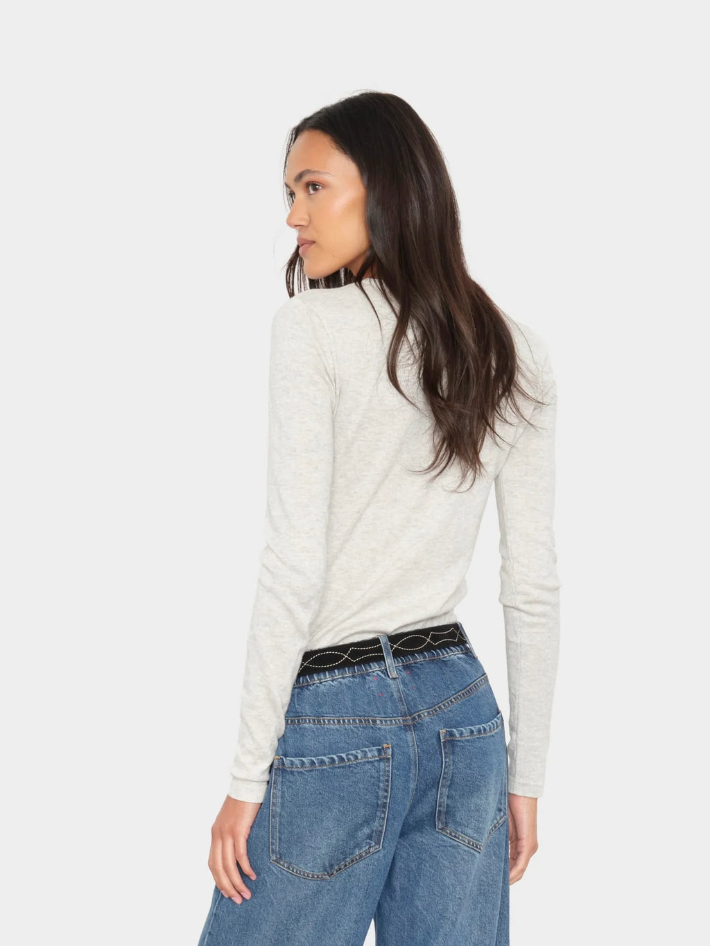 Crewe Sweater - Silver Smoke