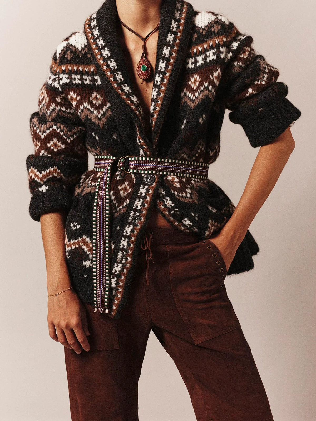 Vail Sweater in Creme Caramel
